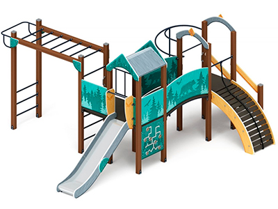 Детская игровая площадка Сибирская сказка-4