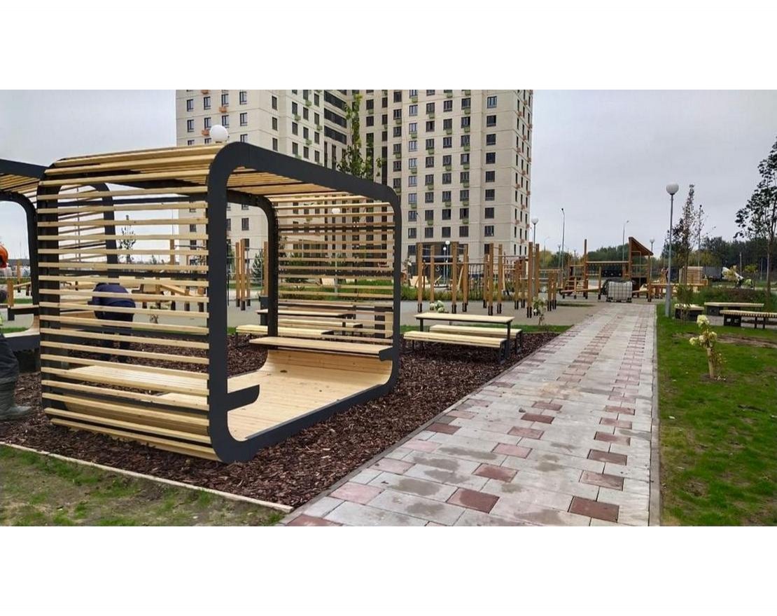 Беседка Новосибирск, Сосна - вид 4