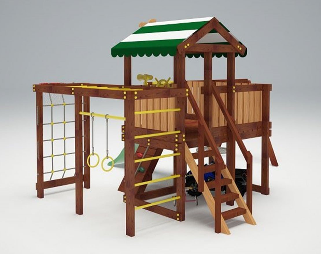 Детская игровая площадка Финиси 10 - вид 4