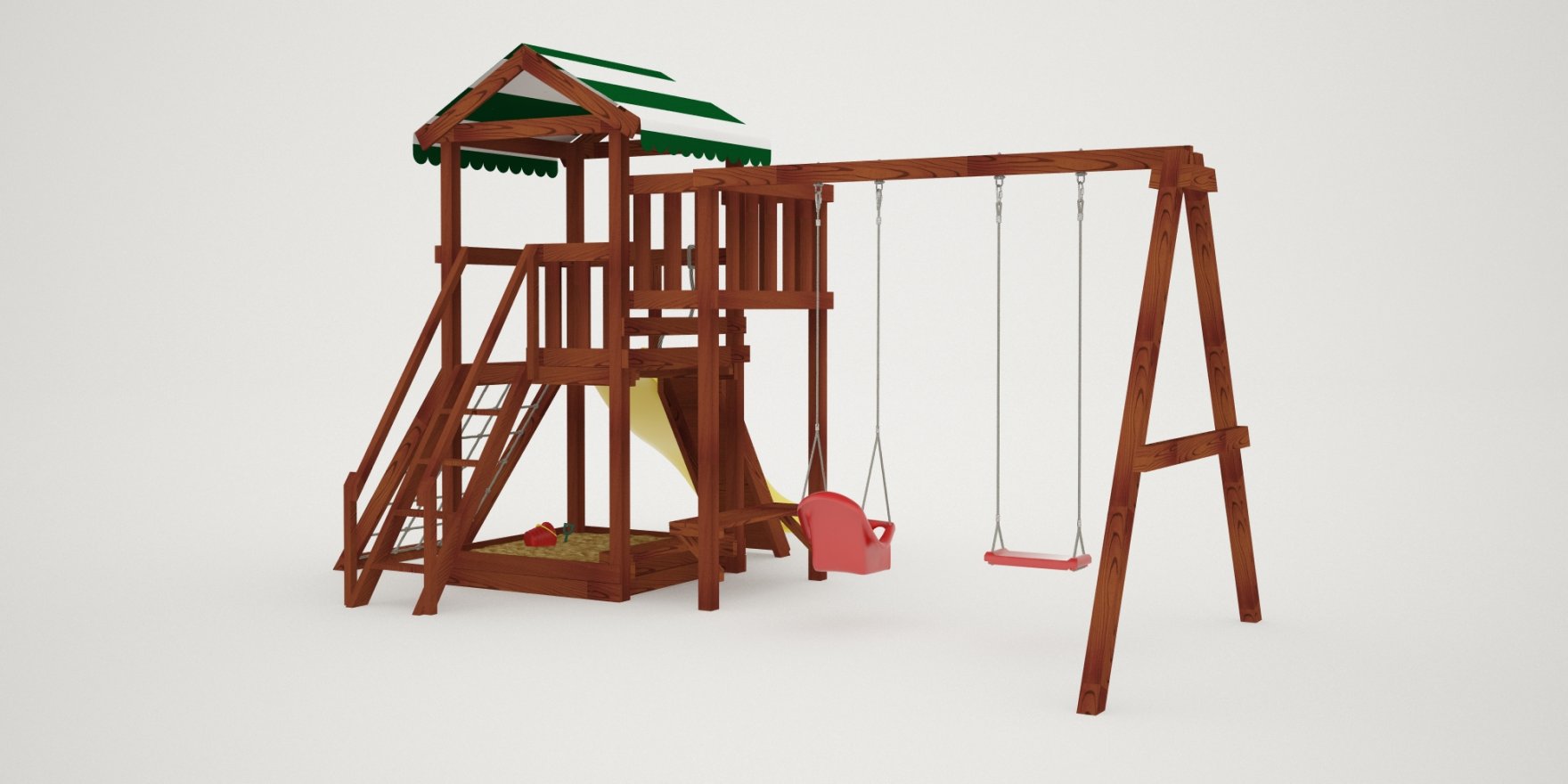 Детская игровая площадка Гарда 2 Бри - вид 5