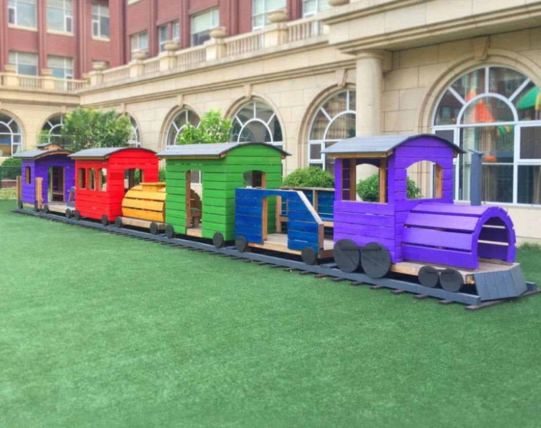 Детская площадка TORUDA WOOD Локомотив - вид 5