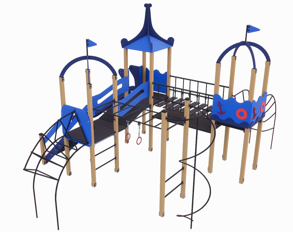 Детский игровой комплекс Лагуна ДИО 07020 - вид 5