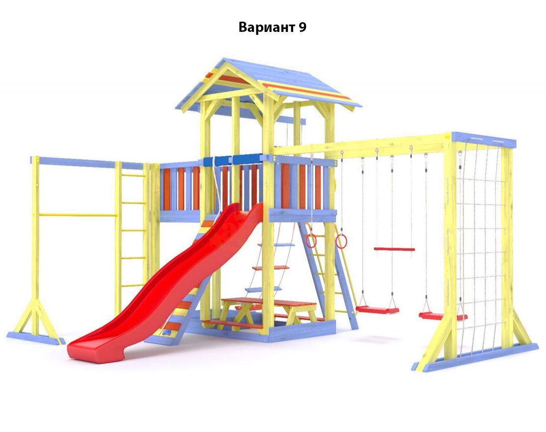 Детский игровой комплекс Яркие краски 1 - вид 5