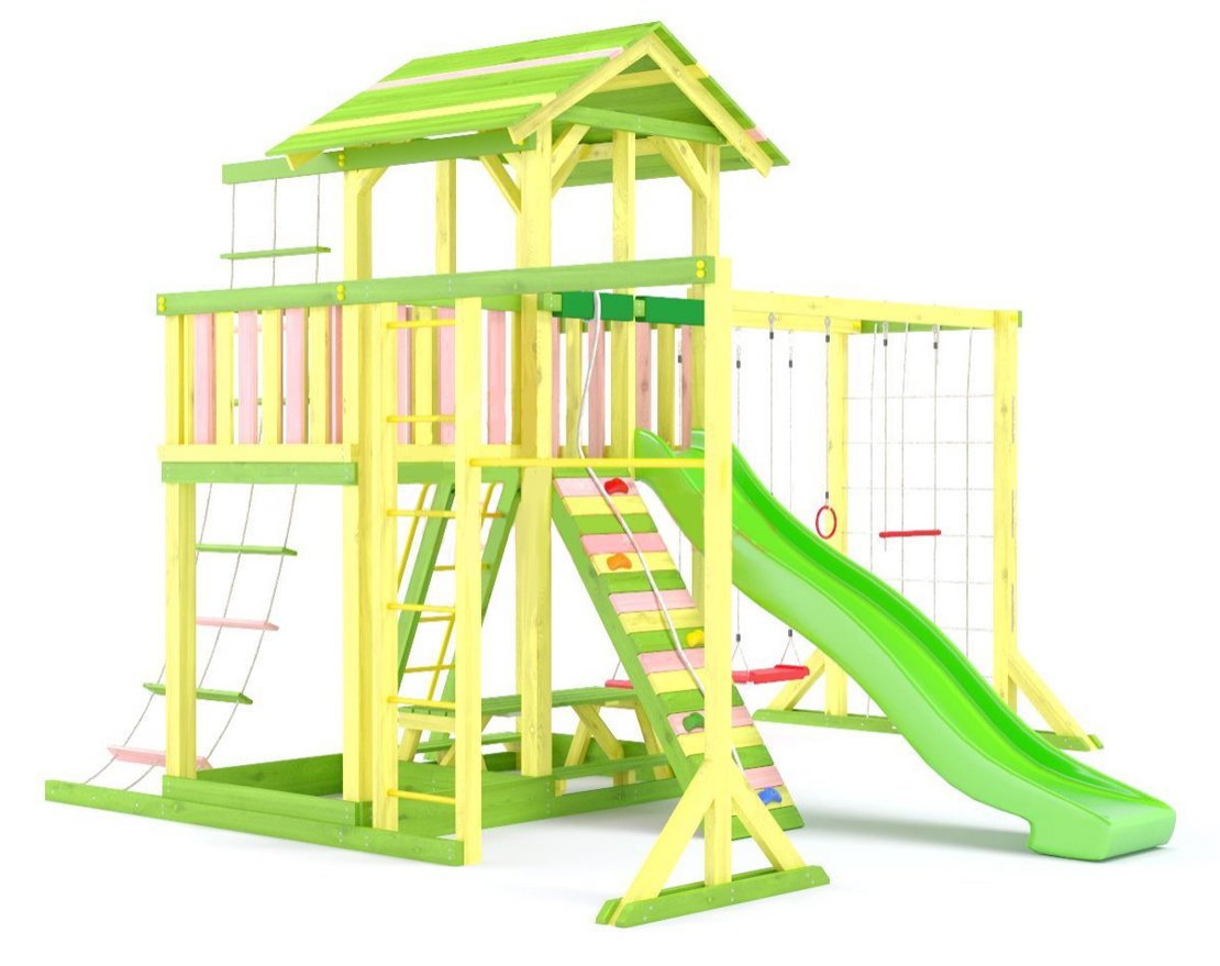 Детский игровой комплекс Яркие краски 1 - вид 2