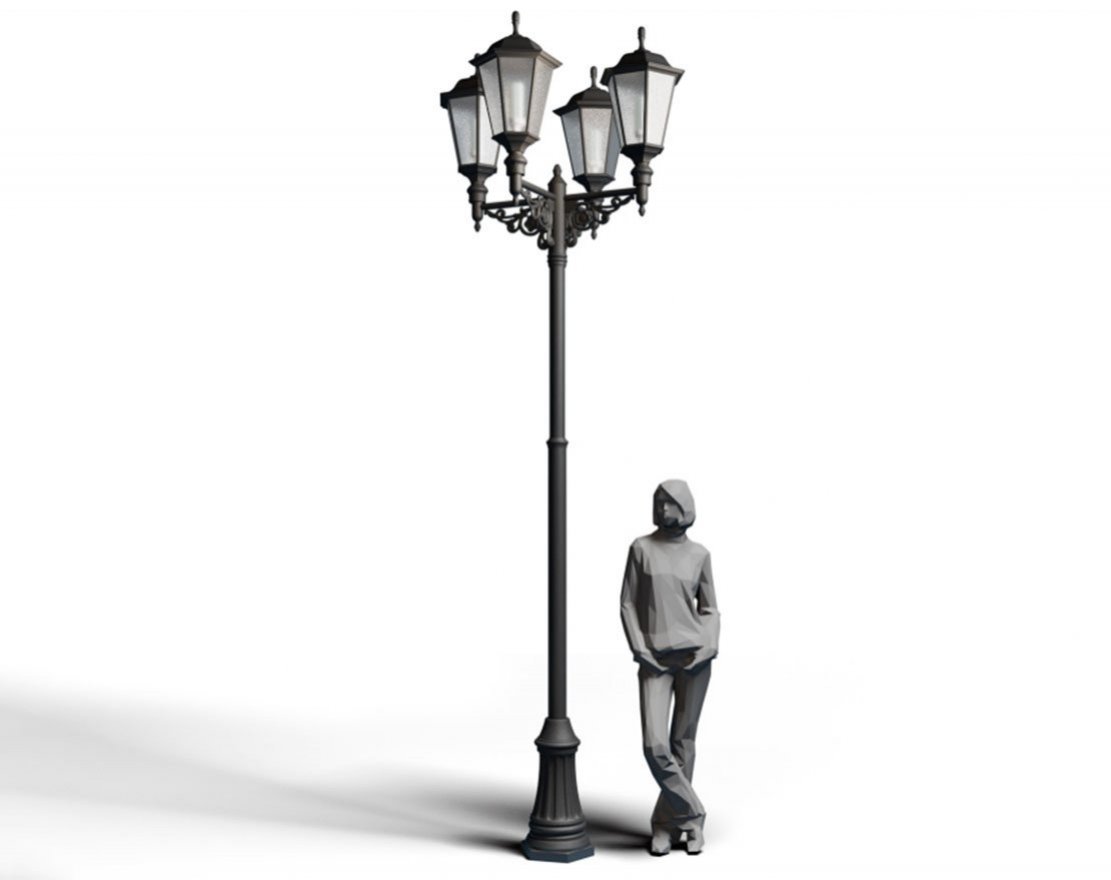 Фонарь уличный Пушкин-1 (комплект) - вид 5