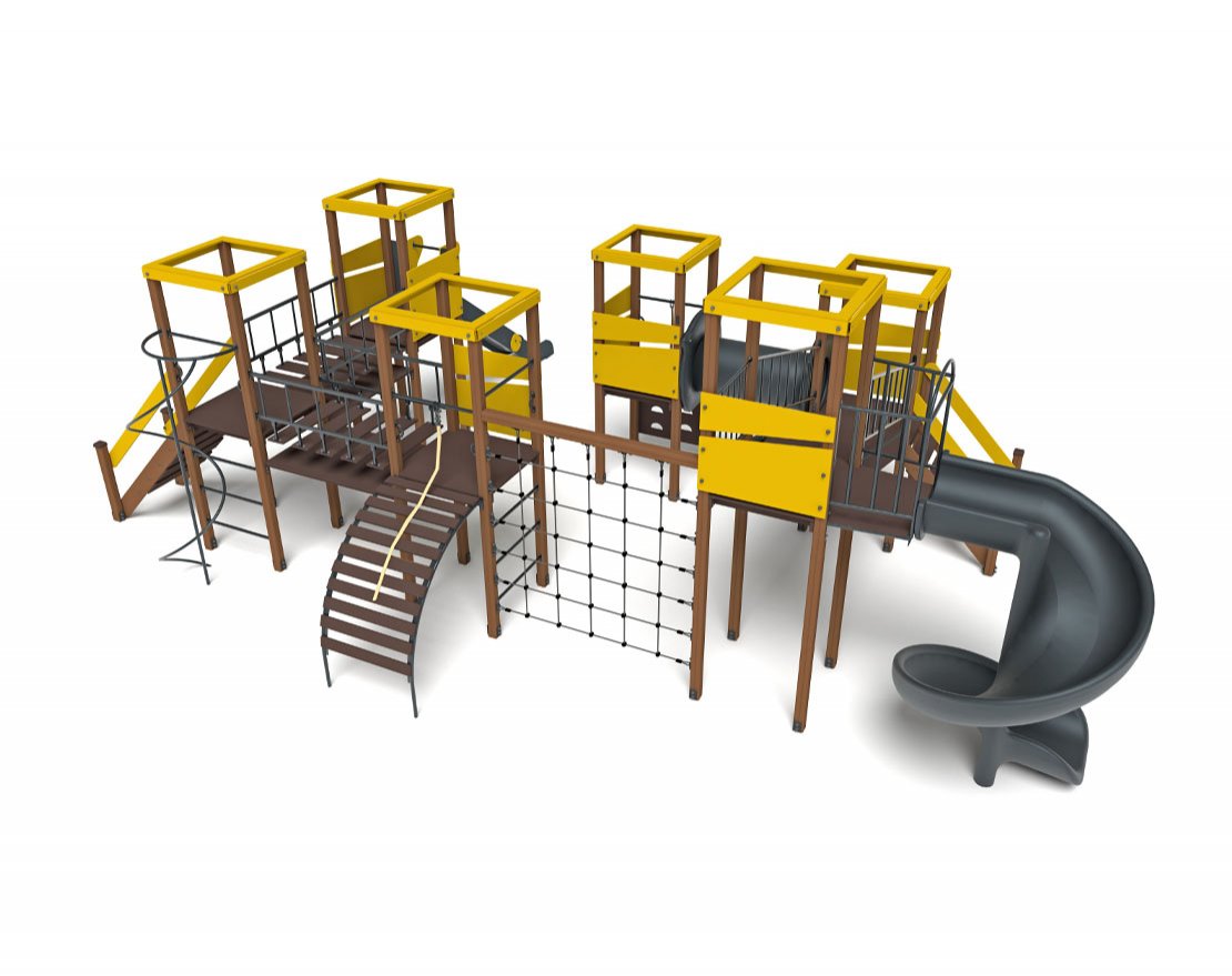 Игровой комплекс Геометрия Н-1500 и 2000 ДИО 09080 - вид 4