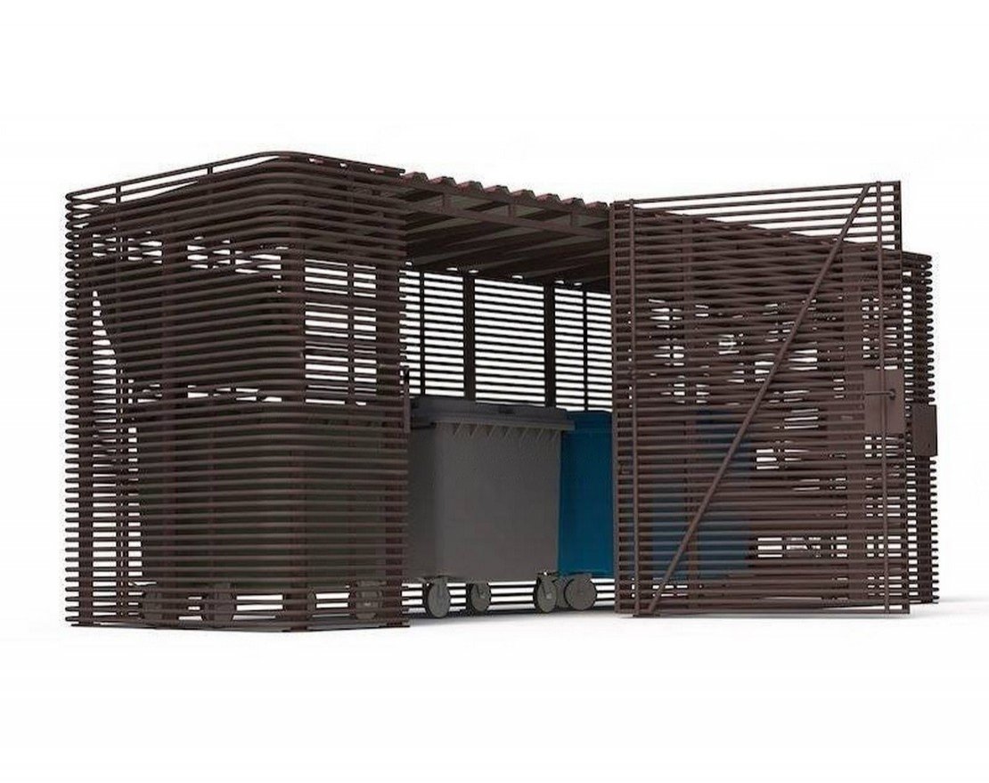 Контейнерная площадка для ТБО Долио 3 (2.8 м) - вид 2