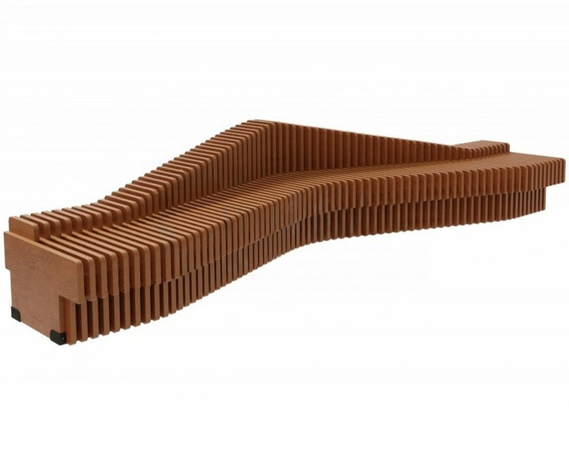 Параметрическая скамейка TORUDA 053 - вид 3