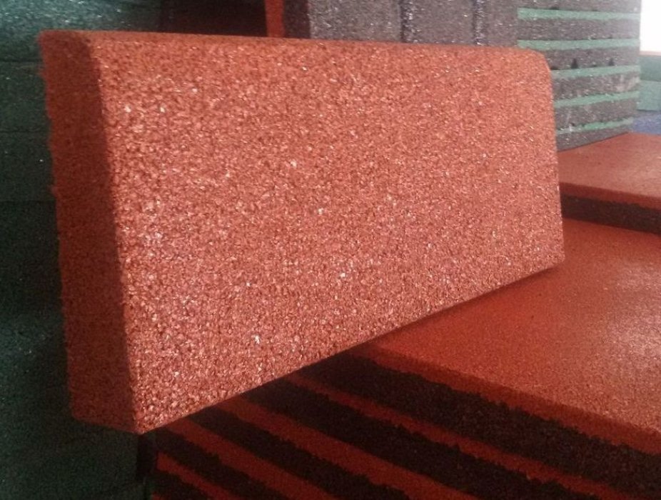 Резиновый бордюр - вид 2