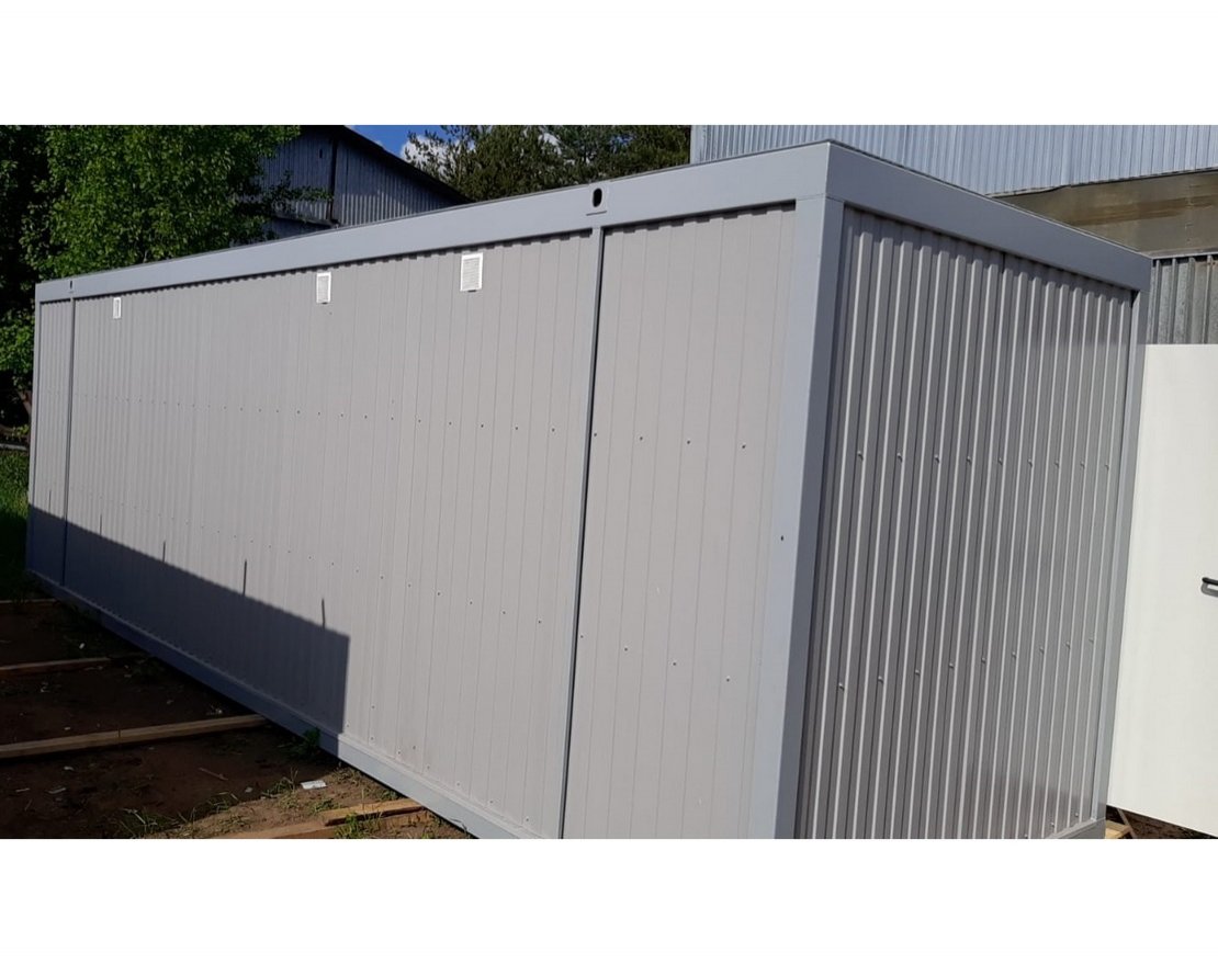 Сетевой модульный туалет с техническим помещением 1246 - вид 3