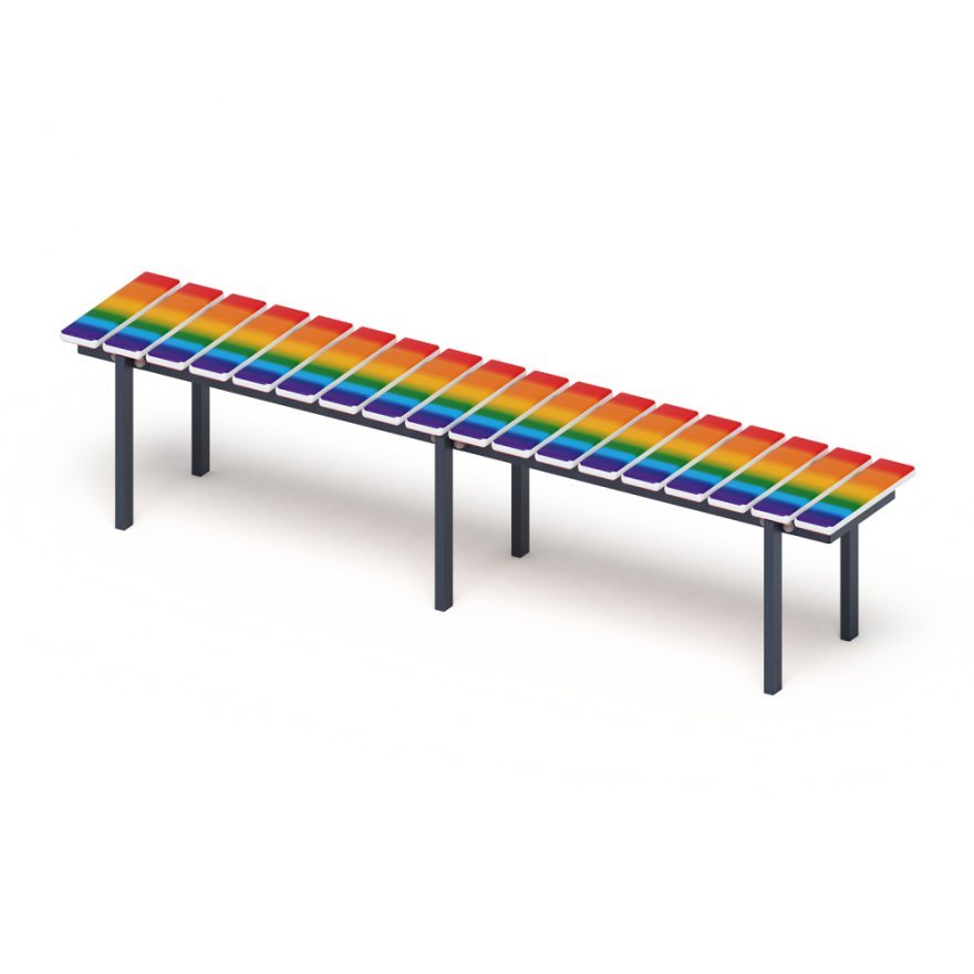 Скамья Гармония цветов-2 - вид 2