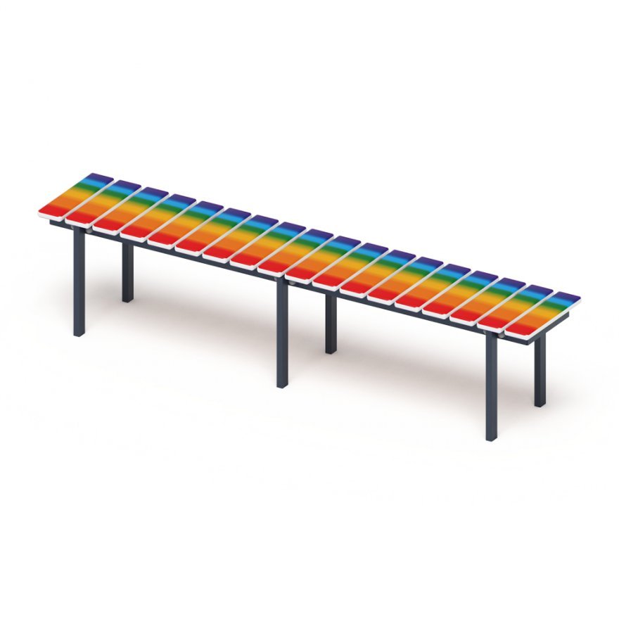 Скамья Гармония цветов-2 - вид 3