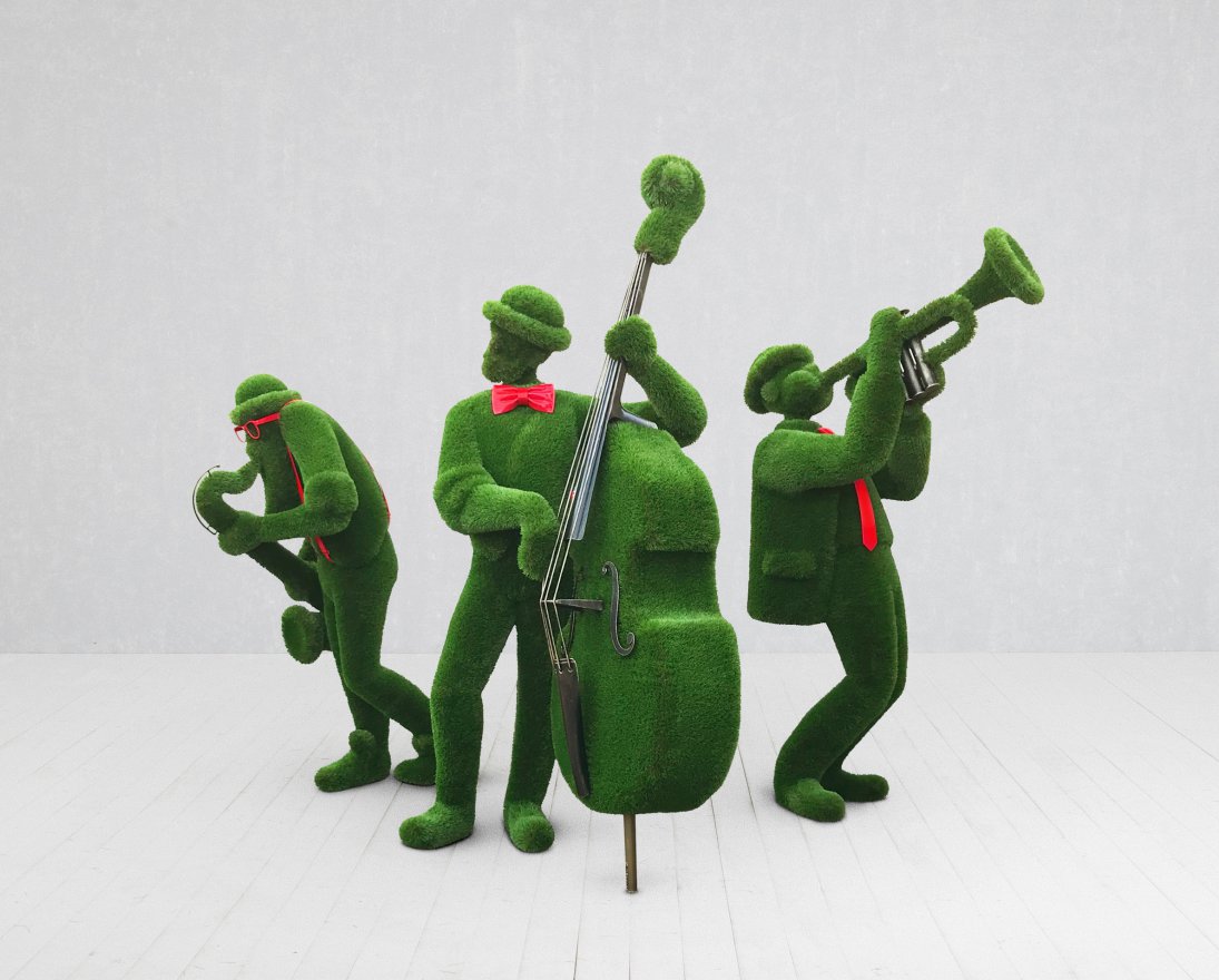 Топиари Саксофонист - вид 4