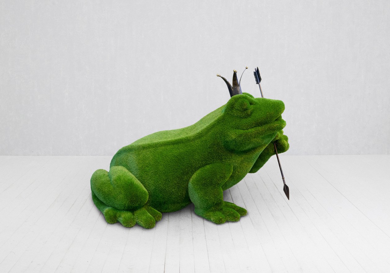 Топиари Царевна-лягушка - вид 2