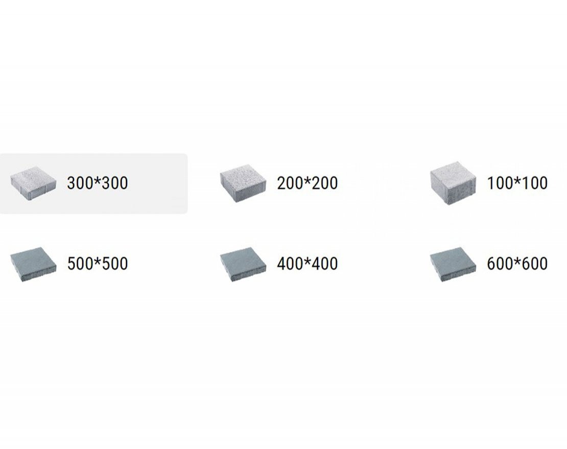Тротуарная плитка Квадрат Стандарт (1 м2) с укладкой - вид 5