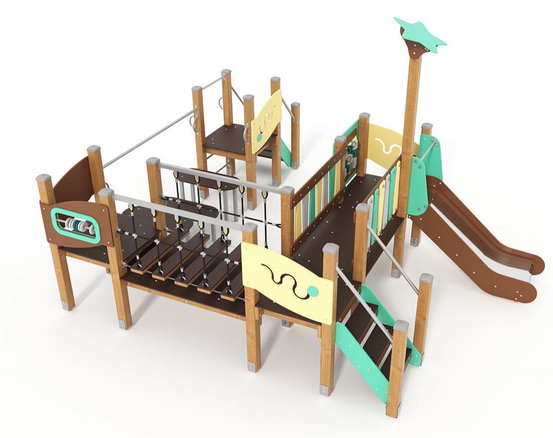 Уличный комплекс Яркая звездочка 1 - вид 3