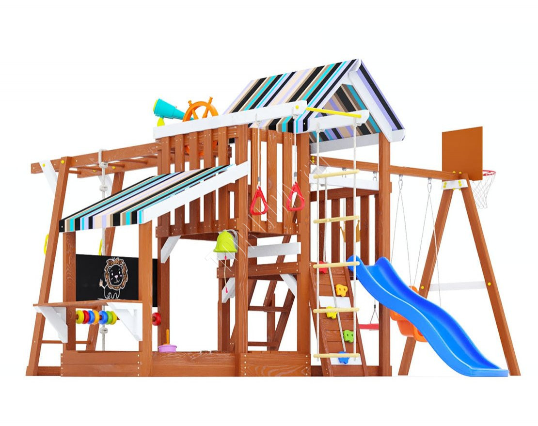 Детская игровая площадка Борге 9 (Лазурь)