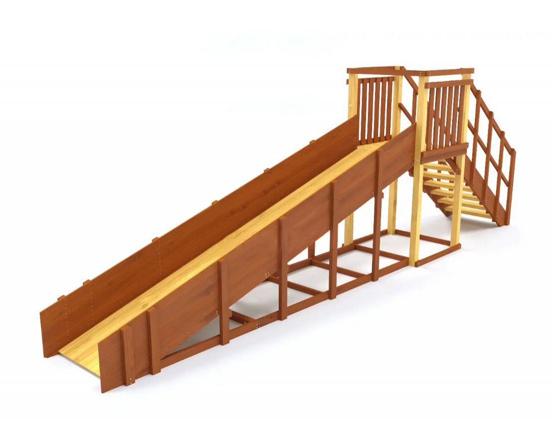 Зимняя горка TORUDA Север - 2 (скат 5 м) - вид 3