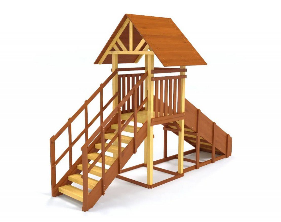 Зимняя горка TORUDA Север - 5 (скат 3 м) - вид 3